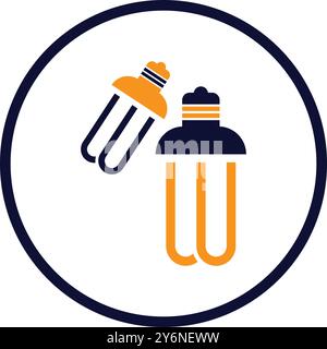 bulb, electric bulb, idea, electric bulb icon Stock Vector
