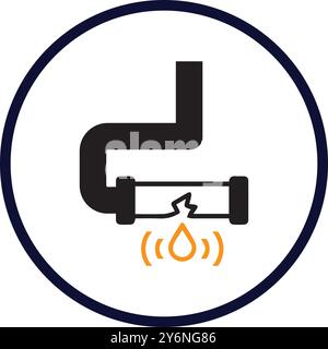 leak, engine, oil leak, engine oil leak icon Stock Vector Image & Art
