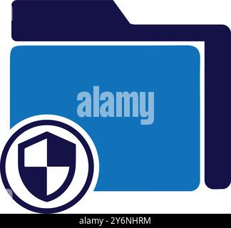 folder, access, tick, secure, lock, security, folder access security icon Stock Vector