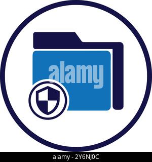 folder, access, tick, secure, lock, security, folder access security icon Stock Vector