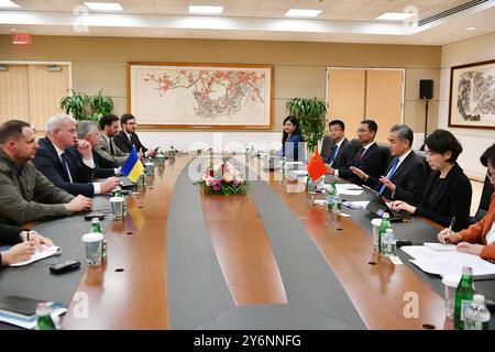 Ukrainian Foreign Minister Andrii Sybiha, left, and Polish Foreign ...