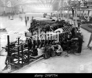 Shadow factories produce aero engines for RAF expansion.The assembly ...