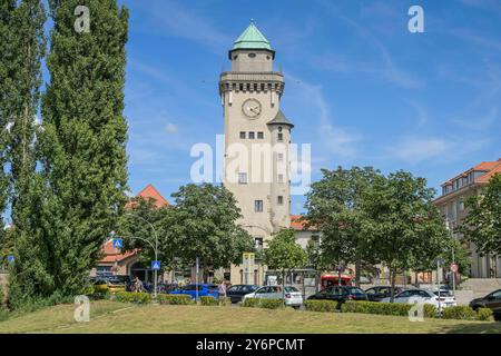 Kasinoturm, Ludolfingerplatz, Frohnau, Reinickendorf, Berlin, Deutschland *** Casino Tower, Ludolfingerplatz, Frohnau, Reinickendorf, Berlin, Germany Stock Photo