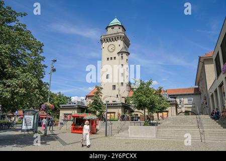 Kasinoturm, Ludolfingerplatz, Frohnau, Reinickendorf, Berlin, Deutschland *** Casino Tower, Ludolfingerplatz, Frohnau, Reinickendorf, Berlin, Germany Stock Photo