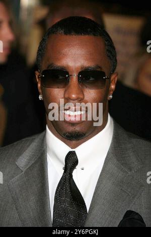 Sean 'P. Diddy' Combs attends the opening night performance of 'The Color Purple' at The Broadway Theatre in New York City on December 1, 2005.  Photo Credit: Henry McGee/MediaPunch Stock Photo