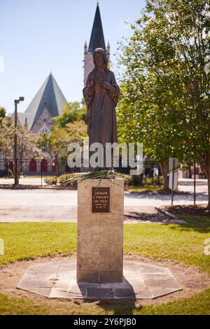 The Basilica of the Immaculate Conception in Jacksonville Florida USA!! Stock Photo