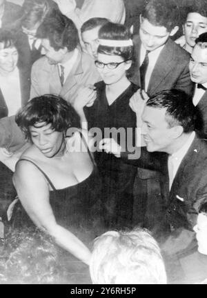 ELLA FITZGERALD  CONCERT IN BERLIN /   28 MARCH 1962 Stock Photo