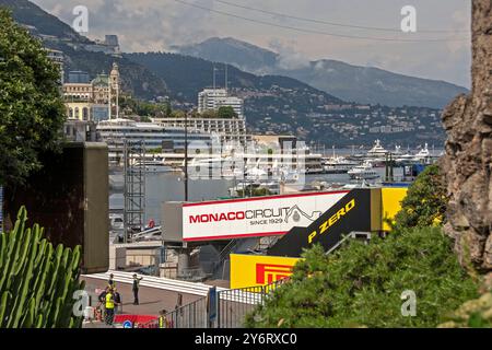 The day after the 2024 Monaco Grand Prix,  Monte Carlo, Monaco, French Riviera. Stock Photo