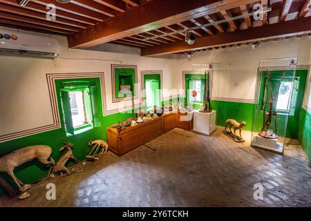 RIJAL ALMA, SAUDI ARABIA - NOVEMBER 20, 2021: Museum in ancient Rijal Alma village, Saudi Arabia Stock Photo