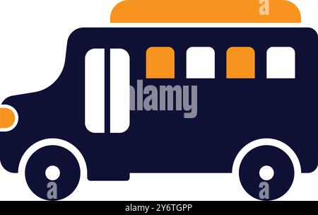 bus, car, school bus, truck, school bus icon Stock Vector