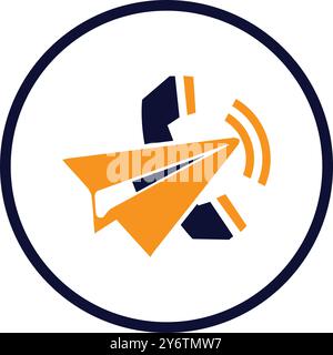 search, magnify, home, chat, social, plane icon Stock Vector