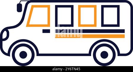 bus, car, school bus, truck, school bus icon Stock Vector