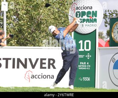 Madrid, Spain. 26th Sep, 2024. during the Acciona Open Golf 2024 in the city of Madrid, Madrid 26 September 2024 Credit: CORDON PRESS/Alamy Live News Stock Photo