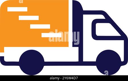 car, bus, truck, delivery van, van car, van icon Stock Vector