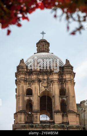 Chapel of Santo Domingo Temple in Oaxaca de Juárez, Oaxaca, Mexico. Stock Photo