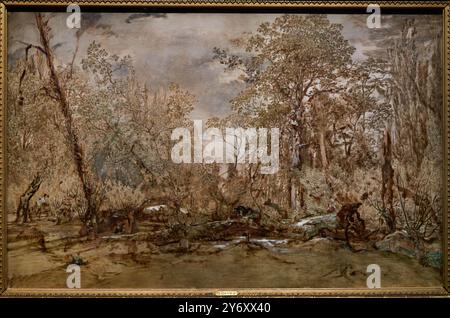 The Massacre of the Innocents or Felling Trees on the ile de Croissy ...