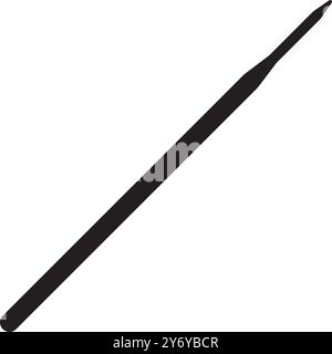 Tooth cleaning pick icon,illustration element design Stock Vector