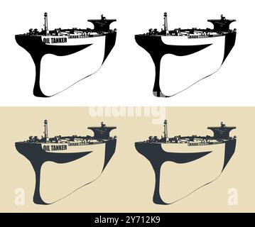 Stylized vector illustrations of large industrial tank mixer Stock ...