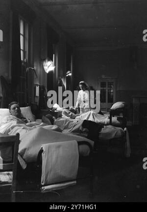 Hospital - Wartime .   1945 Stock Photo