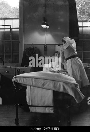 Hospital wartime  1945 Stock Photo