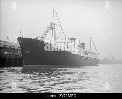 VENUS GOES AROUND   The Norwegian motor vessel VENUS ( 2 , 269 tons gross) Which was sunk in the last war and later salvaged  , ran aground in thick fog at the mouth of the River Tyne early today . She had just entered Tyne Harbour , South Shields , with passengers and mail from Bergen , Norway  , when she struck underwater rocks forming parts of a groyne .   A spokesman said the ship was not in any danger . Passengers were being taken ashore by motor launch .   Venus , built in 1931 , was captured by the Germans in the last war and used by them as a troopship . She was sunk by Allied bombing Stock Photo