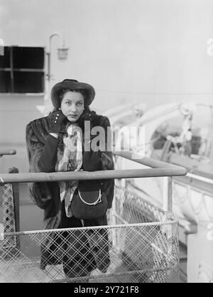 M.G.M.'s attractive star Virginia O'Brien, famed for her ' deadpan ...