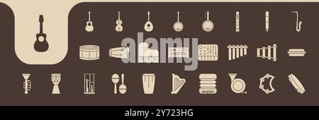 classic music equipment icon vector design Stock Vector