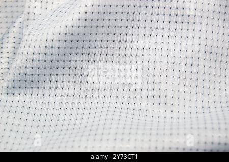 close up of jersey fabric texture Stock Photo