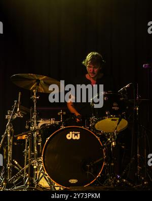 Milan, Italy, 26th September 2024. Australian rock band Jet perform live at Alcatraz, Milan, Italy. Credits: Maria Laura Arturi/Alamy Live News Stock Photo