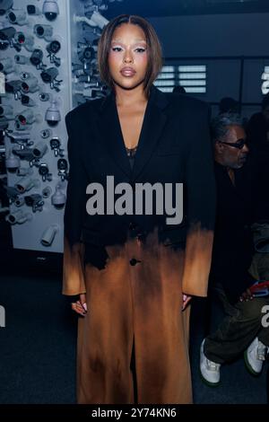 Jordyn Woods attends the CFDA Fashion Awards, hosted by The Council of