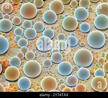 Scanning electron micrograph (SEM) of carbon nanotubes grown on a ...