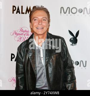 David Cassidy pictured at Playboy Playmate of The Year Announcement Ceremony at MOON Nightclub at Palms Casino Resort in Las Vegas, NV on May 6, 2011. Miss October 2010 was named 2011 Playboy Playmate of The Year by Hugh Hefner. ©Kabik / MediaPunch***HOUSE COVERAGE*** Stock Photo