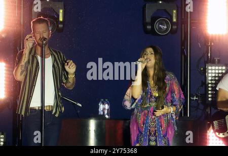 Washington, DC, USA. 27th Sep, 2024. Lady A Performs at the Final Nationals Summer Concert Series at Nationals Park in Washington, DC on September 27, 2024. Credit: Mpi34/Media Punch/Alamy Live News Stock Photo