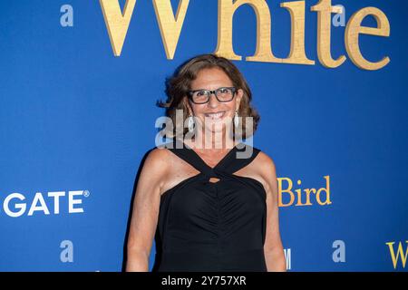 New York, United States. 26th Sep, 2024. R. J. Palacio attends the Lionsgate's ''White Bird'' New York screening at DGA Theater in New York, USA, on September 26, 2024. (Photo by Thenews2/NurPhoto) Credit: NurPhoto SRL/Alamy Live News Stock Photo