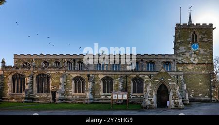 Horncastle, a market town in Lincolnshire, England. Stock Photo