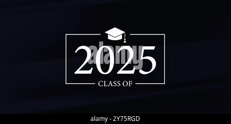 Celebrating the Bright Future of the Class of 2025 Stock Vector Image ...