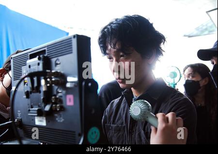 PARK SEO-JOON in CONCRETE UTOPIA (2023) -Original title: KONKEURITEU YUTOPIA-, directed by TAE-HWA EOM. Credit: Climax Studios / BH Entertainment Co. Ltd. / Album Stock Photo