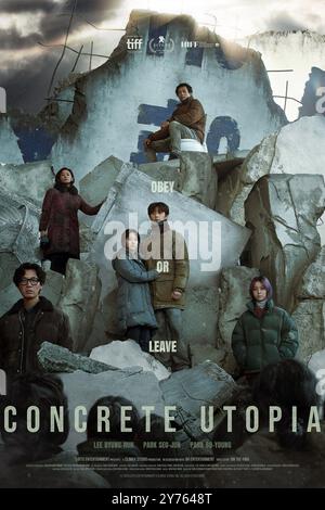 CONCRETE UTOPIA (2023) -Original title: KONKEURITEU YUTOPIA-, directed by TAE-HWA EOM. Credit: Climax Studios / BH Entertainment Co. Ltd. / Album Stock Photo