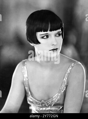 Louise Brooks. Portrait of the American actress, Mary Louise Brooks