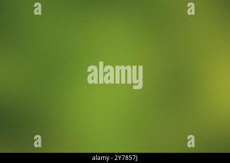 Textured background with a smooth green gradient and a grainy overlay Stock Photo
