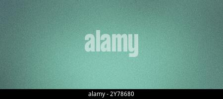 High quality image of a grainy textured background with a teal gradient effect Stock Photo