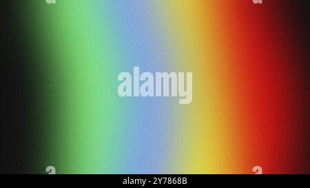 Multicolored gradient with grainy texture background Stock Photo