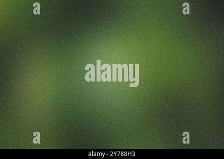 Abstract grainy texture with gradient of green shades, ideal for backgrounds Stock Photo