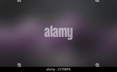 Gritty, grainy texture with a subtle gradient from dark to purple hues Stock Photo