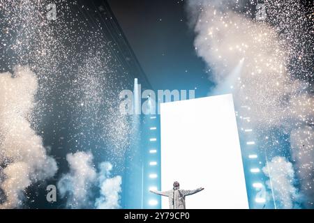 Copenhagen, Denmark. 27th, September 2024. The Danish singer and pop ...