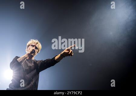 Copenhagen, Denmark. 27th, September 2024. The Danish singer and pop ...
