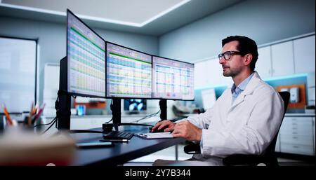Medical Coding Bill And Billing Codes Spreadsheets Stock Photo