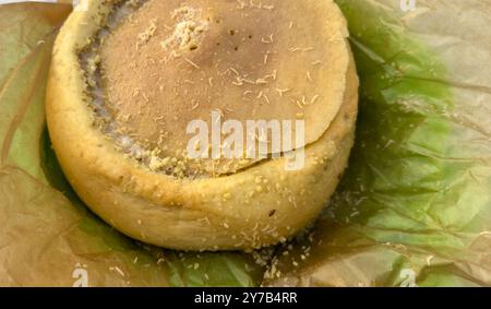 cheese with worms or casu martzu, typical Sardinian cheese Stock Photo