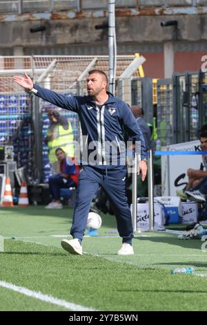 Hellas Verona S Head Coach Paolo Zanetti Portrait During Hellas Verona