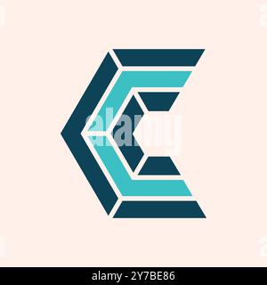 Branding C Letter Logo design Stock Vector